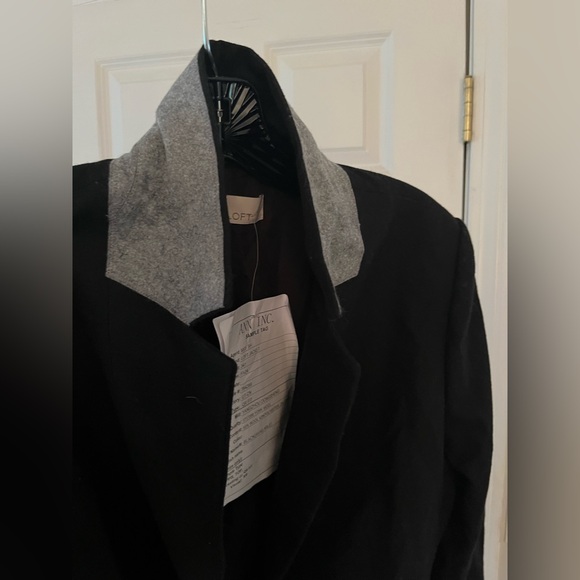 LOFT Wool Modern Long Blazer - Picture 10 of 13